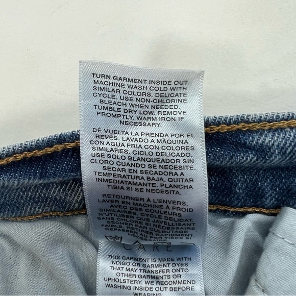 KENSIE Women’s Blue Jeans Sz 6/28 THE EFFORTLESS Skinny Crop Light Wash Pockets - Picture 7 of 13